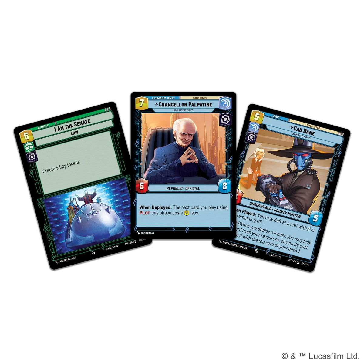 Asmodee Star Wars Unlimited two-player battles enable quick, tactical showdowns.