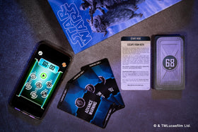 Asmodee Star Wars UNLOCK! Imperial cell escape setup – immersive space puzzle in Star Wars universe