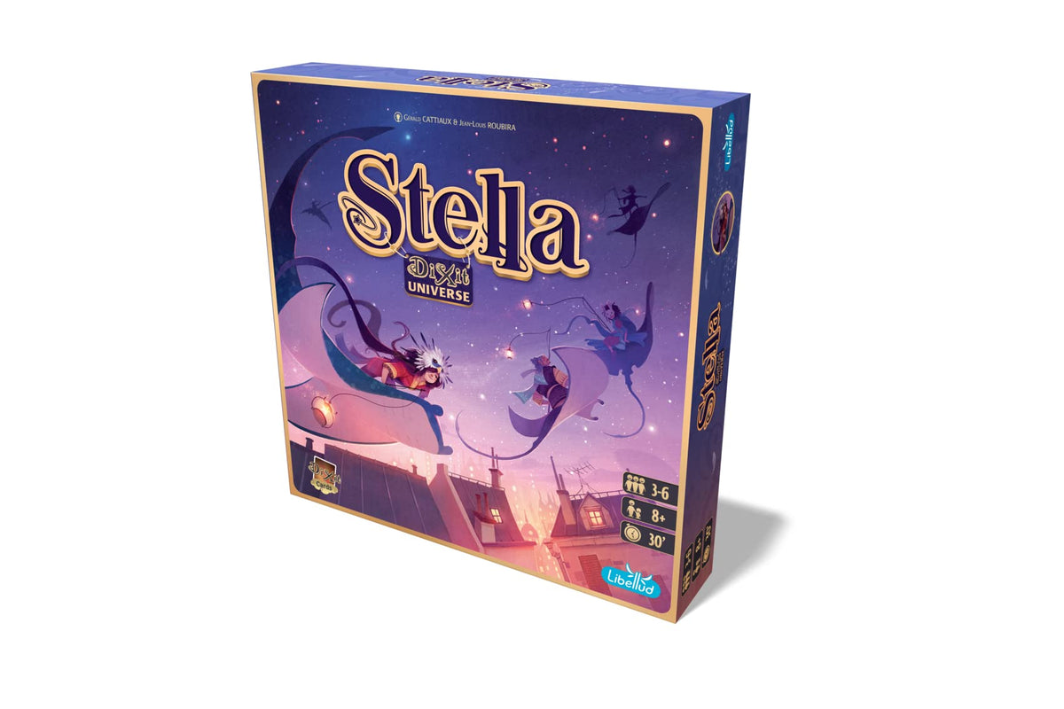 Asmodee Stella Dixit cards for imaginative interpretation and social play