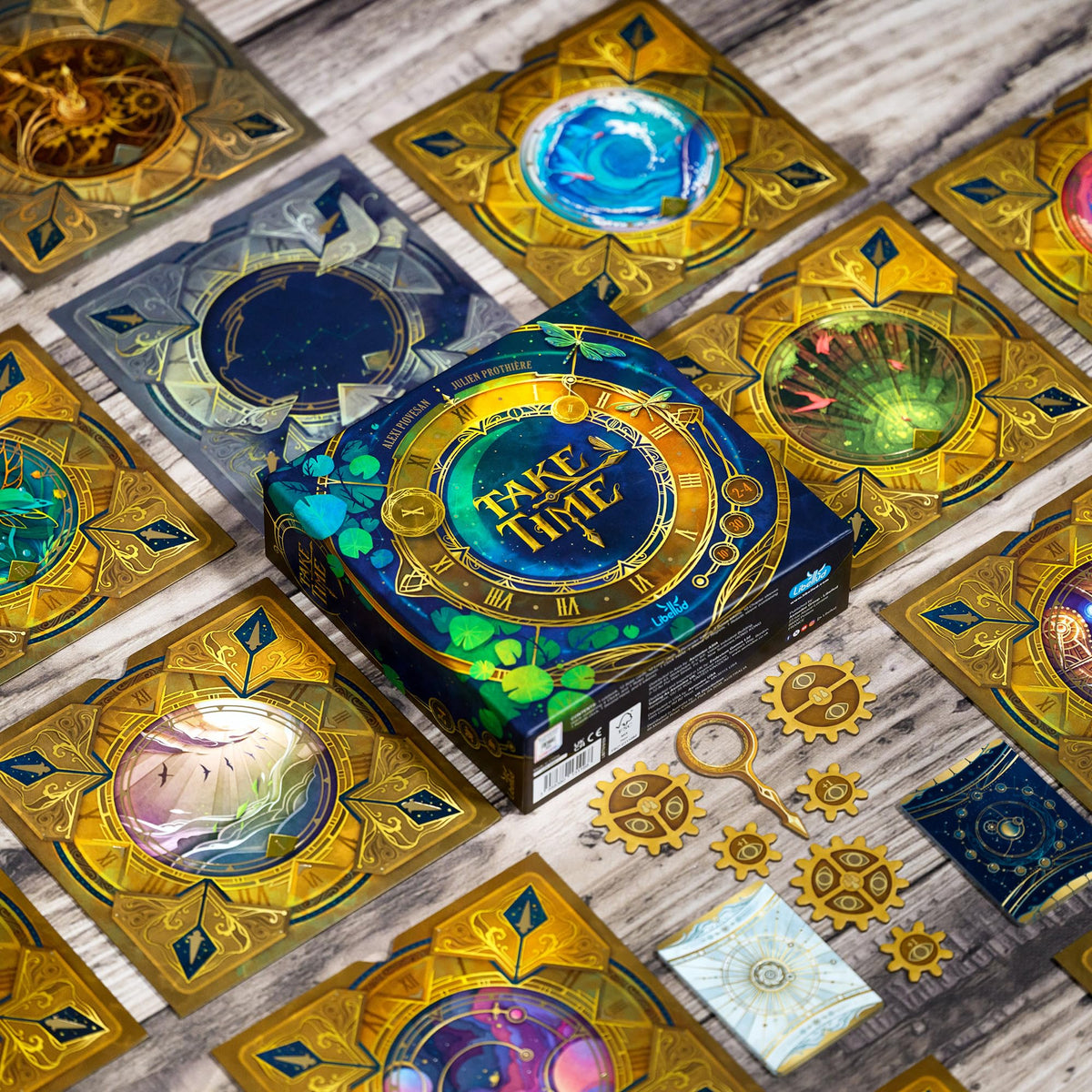 Asmodee Take Time: team discussion without revealing cards.