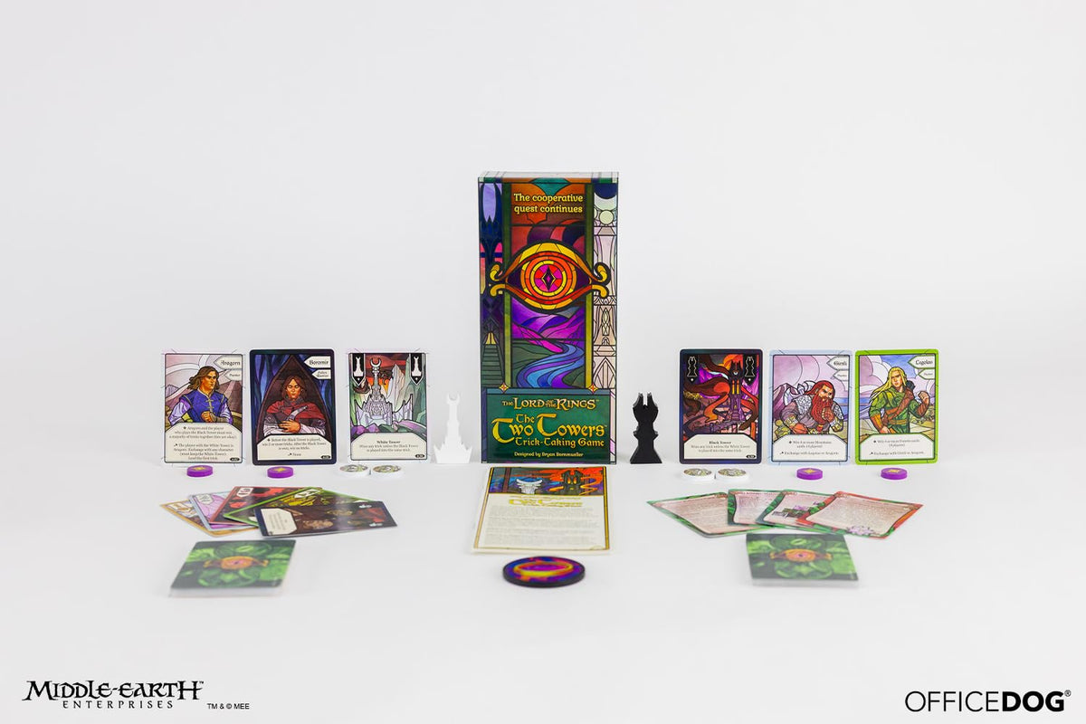 The Two Towers solo play setup preview for quick, self-guided sessions