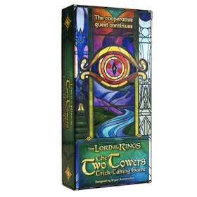 Asmodee The Two Towers front cover with Middle-earth artwork for collectors