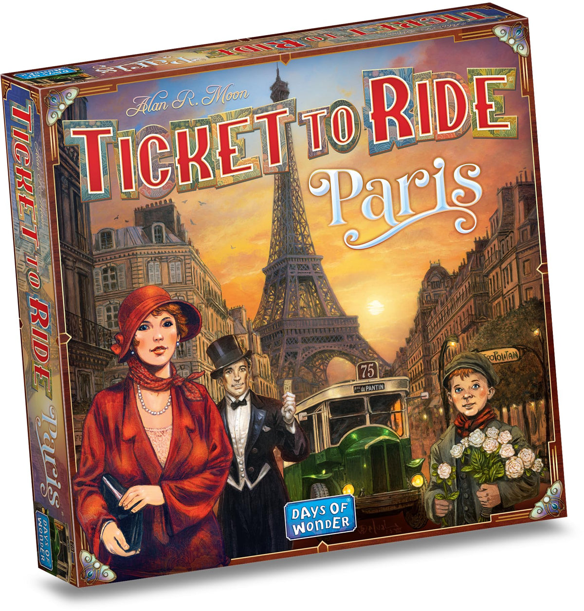 Asmodee Ticket to Ride Paris map inviting immersive city exploration for gameplay