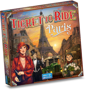 Asmodee Ticket to Ride Paris map inviting immersive city exploration for gameplay