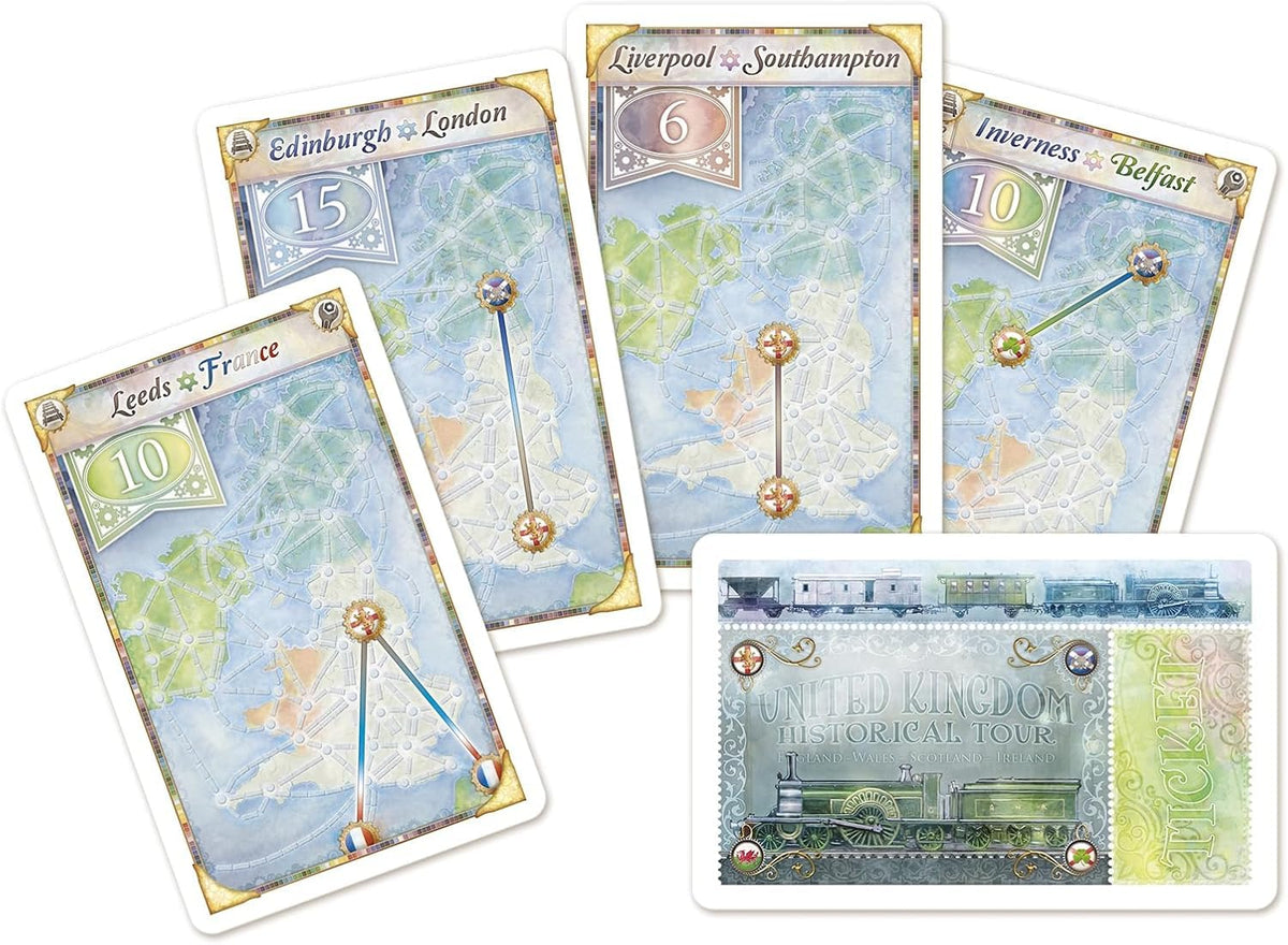 Asmodee Ticket to Ride Pennsylvania map tiles enable new competition and investment strategy.