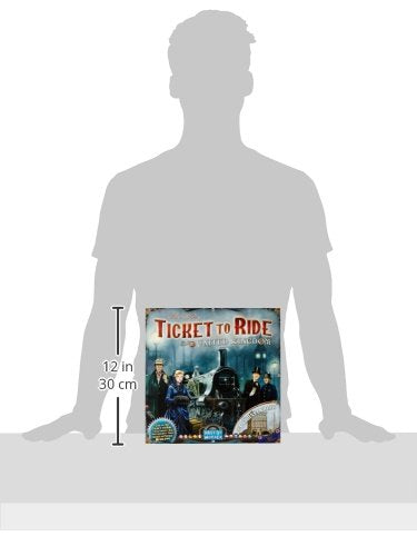 Asmodee Ticket to Ride UK map board guiding strategic routes across Britain and Ireland.