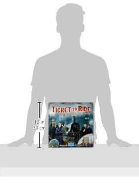 Asmodee Ticket to Ride UK map board guiding strategic routes across Britain and Ireland.