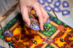 Asmodee Toy Battle medals and bases for region control scoring
