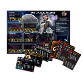 Asmodee Twilight Imperium Thunder's Edge planets map highlighting 43 new worlds for conquest
