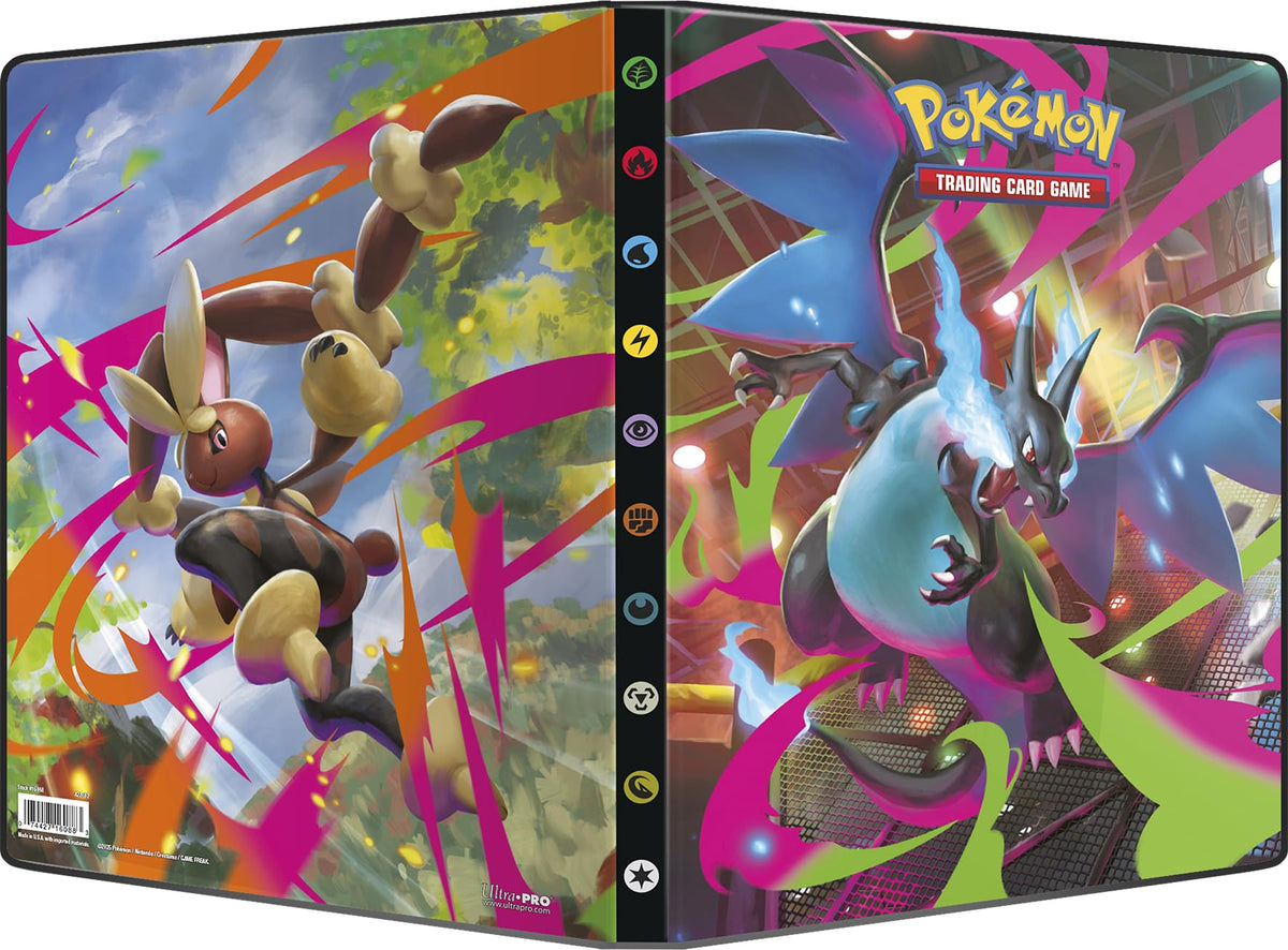 Asmodee Ultra Pro portfolio front view showing compact design for Pokémon collection display