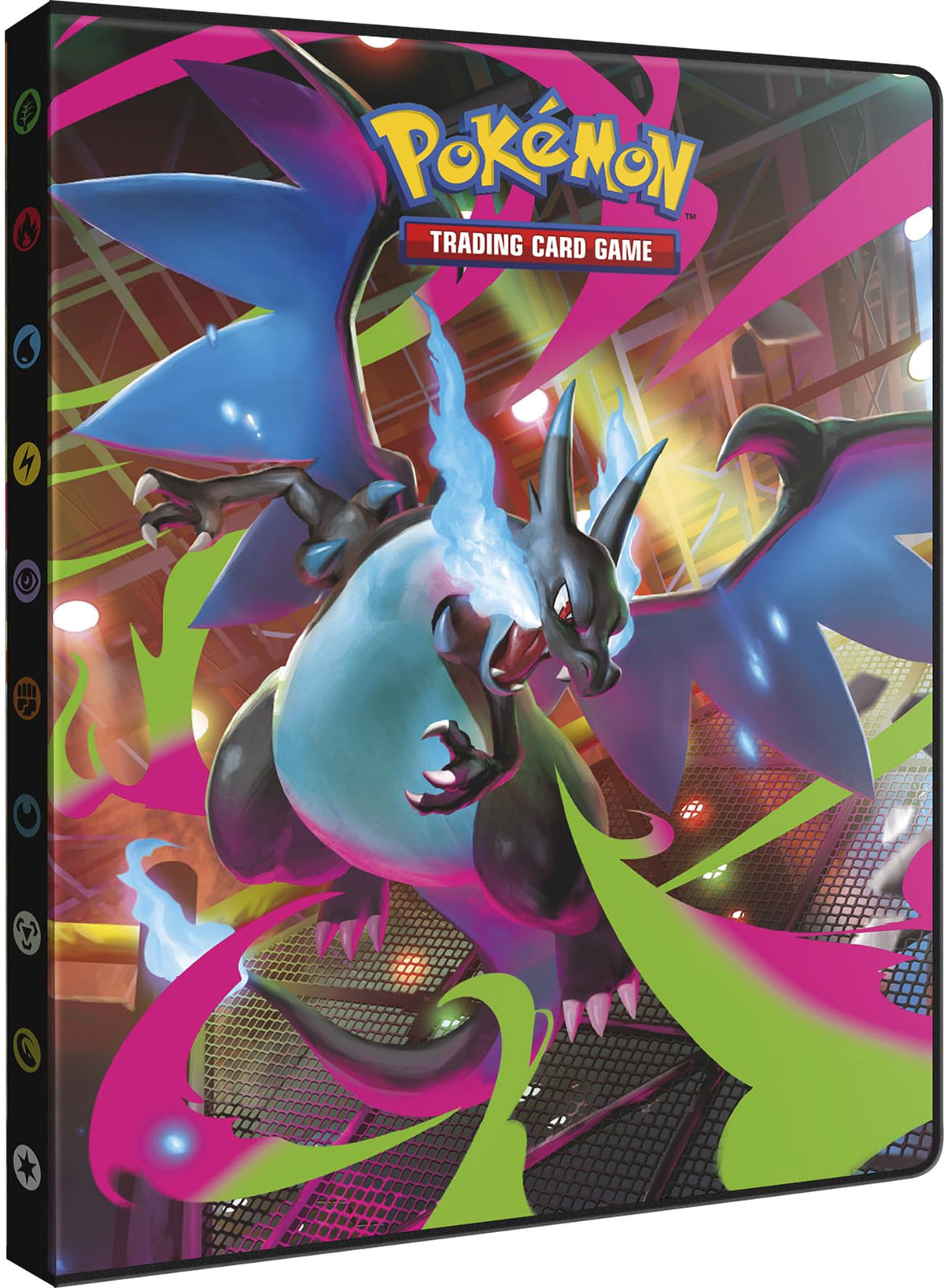 Asmodee Ultra Pro Pokémon Mega Evolution flames cardholder holds up to 252 cards for organized storage