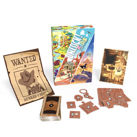 Asmodee Unlock! Kids Stories from the Past prehistory adventure scene supports family teamwork.