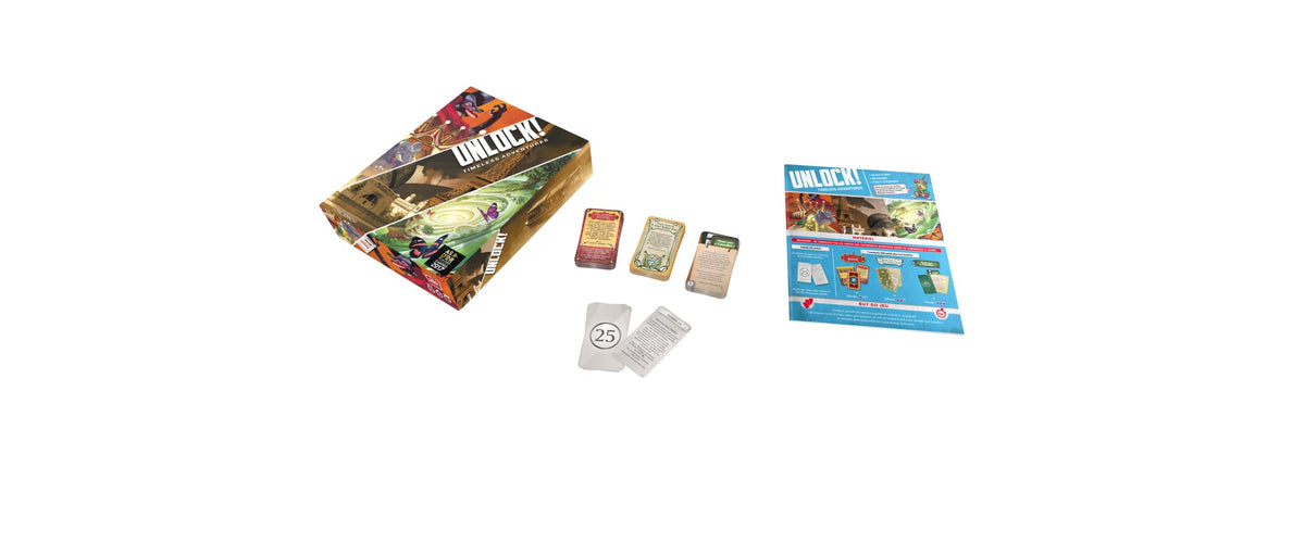 Asmodee UNLOCK! Timeless Adventures Timewarp Timeline: time-travel mystery to solve together.