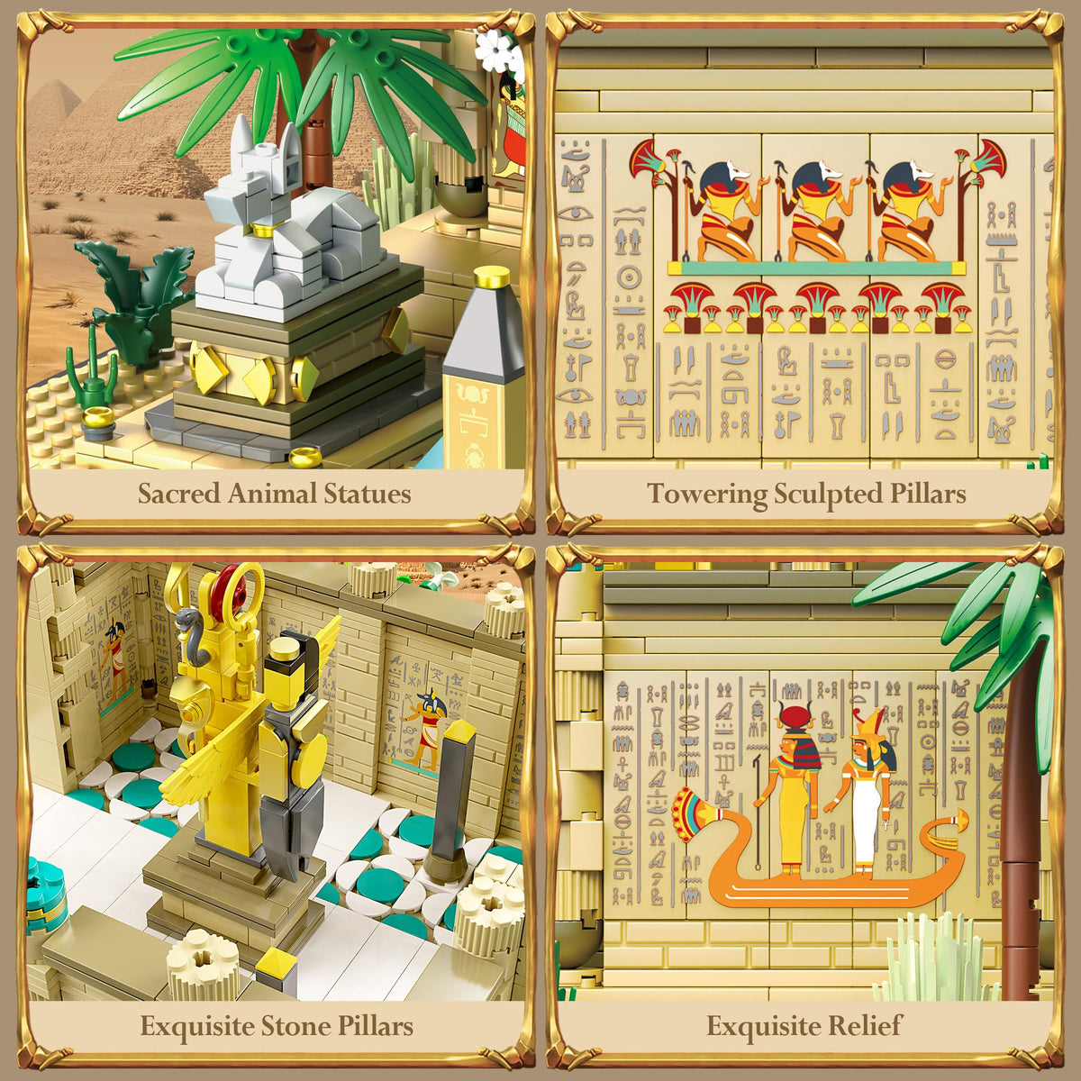 AsmrCap Philaedin Temple palm trees add Nile ambiance to any shelf