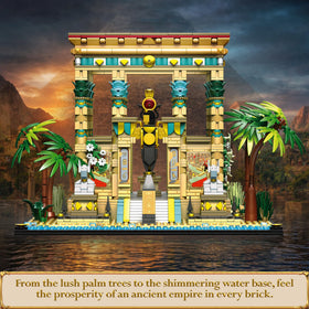 AsmrCap Philaedin Temple water base creates a Nile-inspired centerpiece