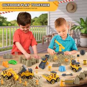 Asoxt conveyor truck set encourages sequencing and storytelling during builds.