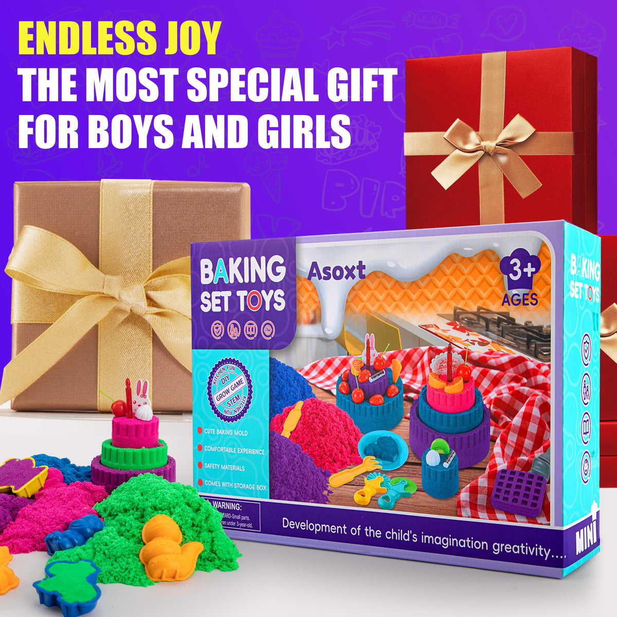 Asoxt gift for birthdays and holidays encourages imaginative play
