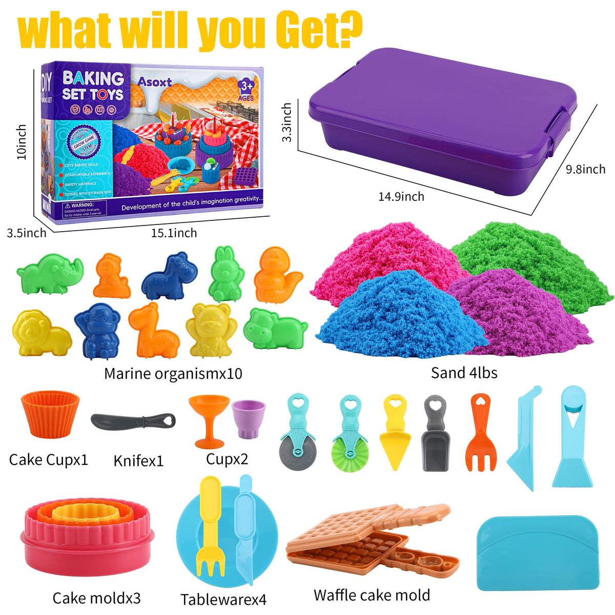 Asoxt ideal for ages 3-8 to spark creative moments