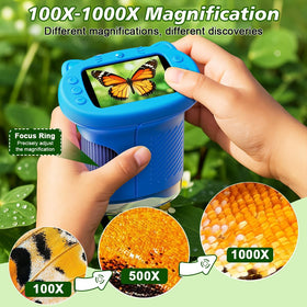 ASPOVEN 2.4-inch color screen for real-time viewing and instant learning.