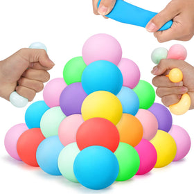 ASPULU stress balls set with colorful options for calm moments and focus.