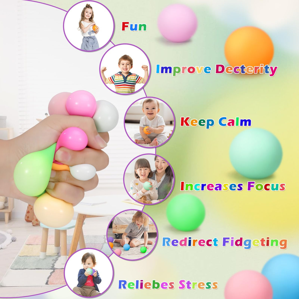 ASPULU autism sensory kit provides calming sensory exploration.