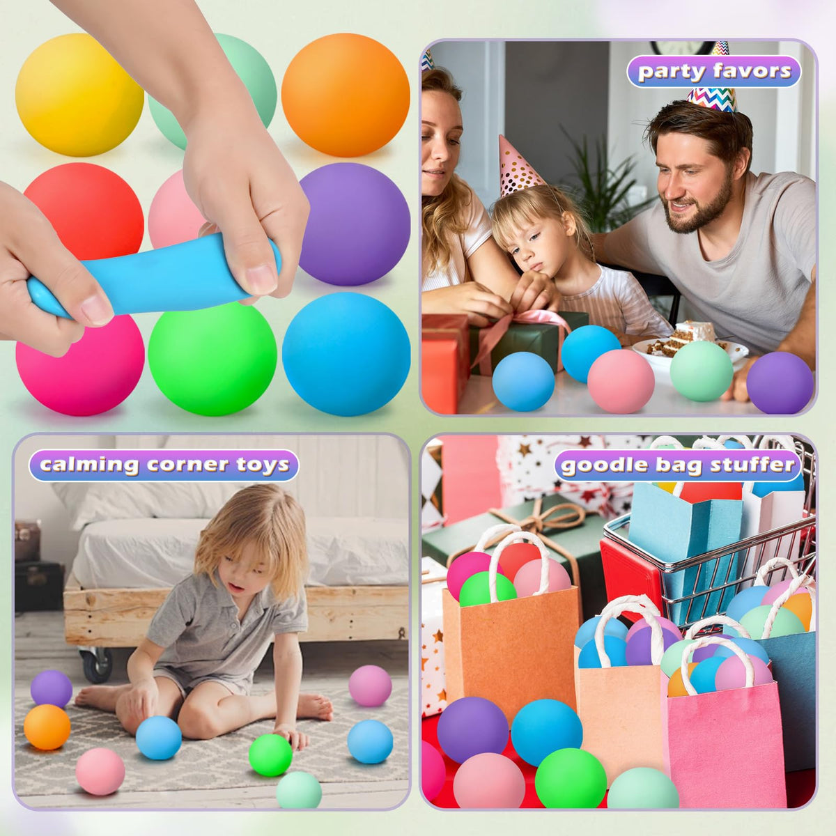 ASPULU sensory pack for kids and adults with tactile play options