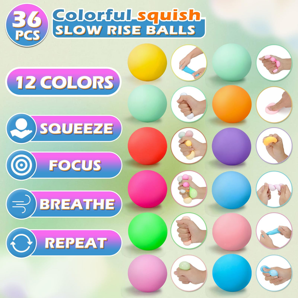 ASPULU stress ball in hand, showcasing tactile relief and focus.
