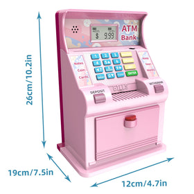 ASRIO ATM piggy bank gift-packaging: a thoughtful educational present for kids.