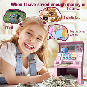ASRIO ATM piggy bank pin-reset: secure PIN management for young savers.