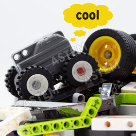 ASTEM components support DIY creative models and experimentation.