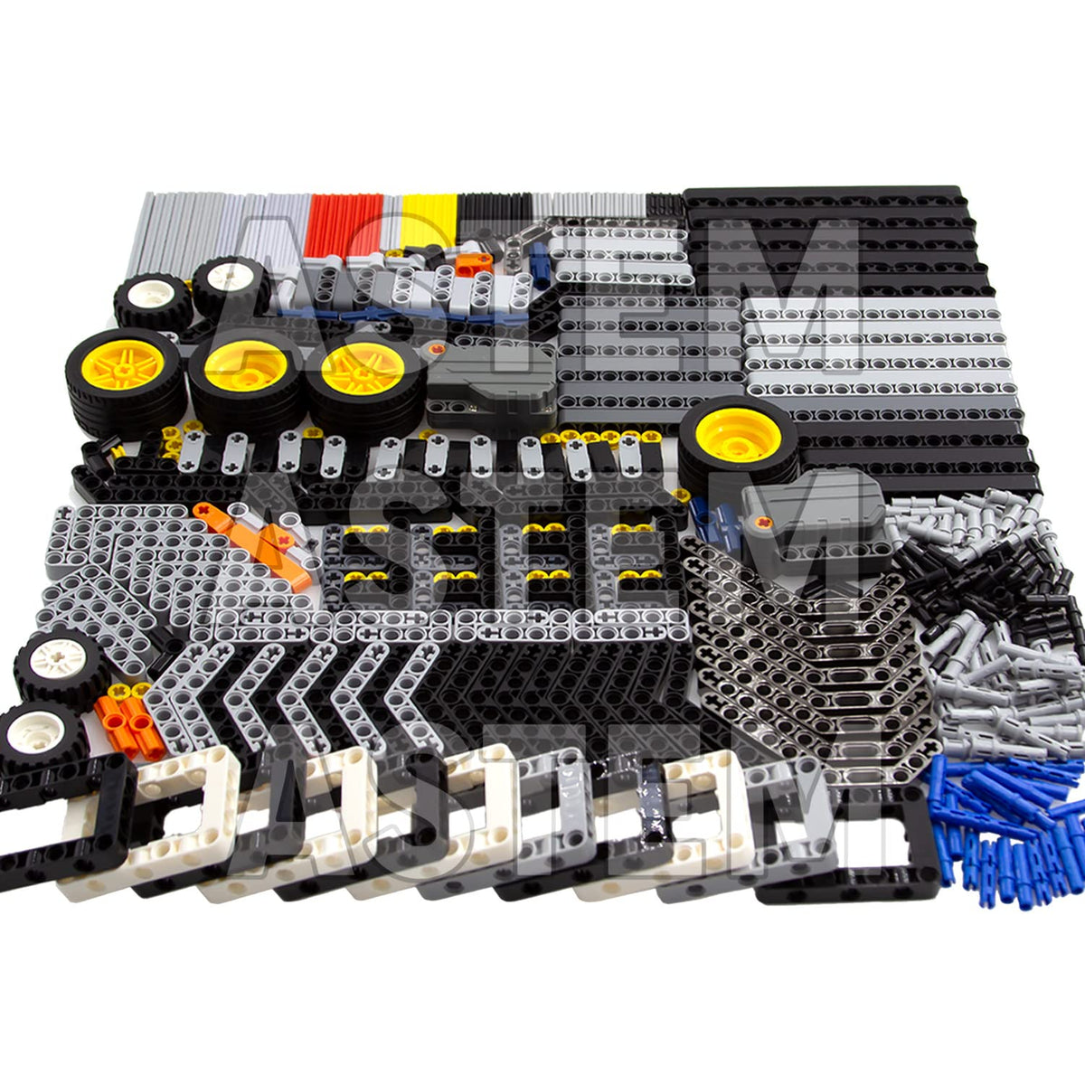 ASTEM EV3-compatible parts for seamless integration with existing sets.