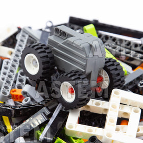 ASTEM random-color pack adds visual variety to builds.