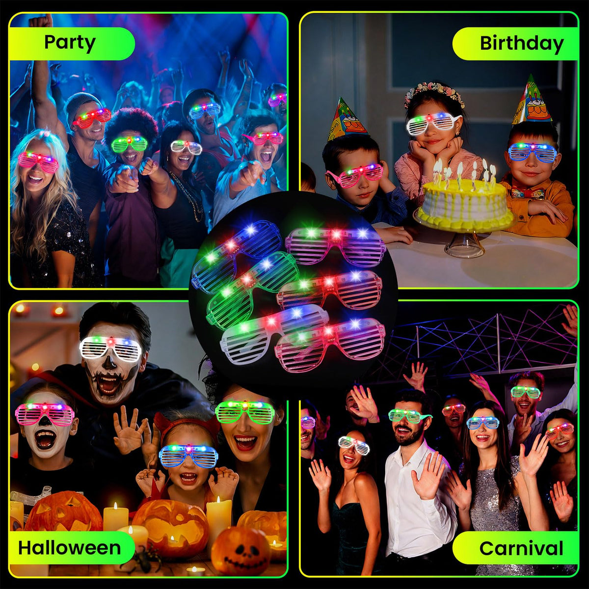 AstrivixDD glow glasses offering up to eight hours of continuous light
