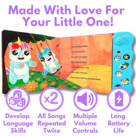 Astro Learns English durable board pages withstand rambunctious toddler handling.