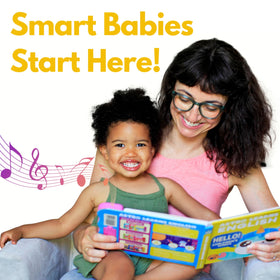 Astro Learns English press-and-play buttons enable easy interaction for toddlers.