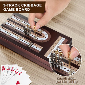 ASTROLIN cribbage pegs in three colors for precise scoring