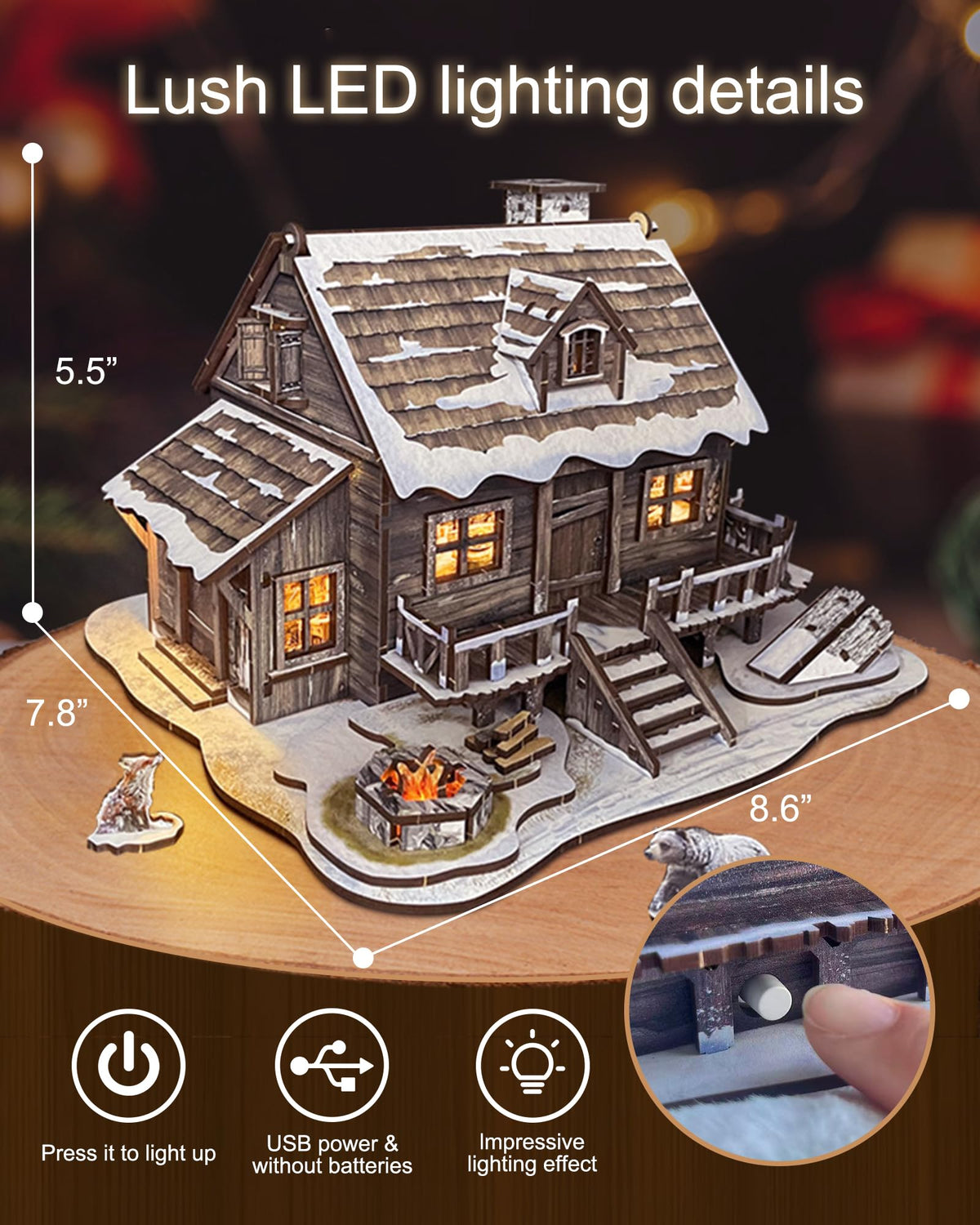 Astshun&co 198-piece puzzle assembly showcases a relaxing, rewarding DIY experience.