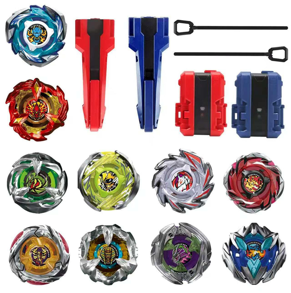 ASVEXKW Battling Set spinning-top burst for family fun and safe competition.