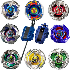 ASVEXKW battling set with spinning tops for exciting duels and bursts.