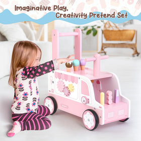 Asweets baby mirror activity stimulates visual exploration while walking