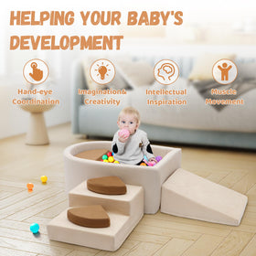 Asweets indoor play area setup offers safe, active toddler fun.