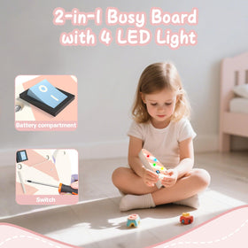 Asweets Unicorn Activity Wall panel easy to assemble for quick setup