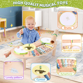 Asweets wooden drum sticks showcased for precise tapping and coordination.