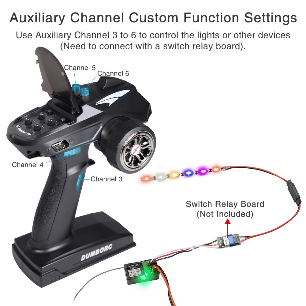ATA HOBBY DUMBORC X6 charging options USB and lithium.
