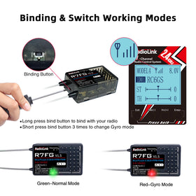 ATA HOBBY R7FG includes XT60 telemetry cables for data-ready setups