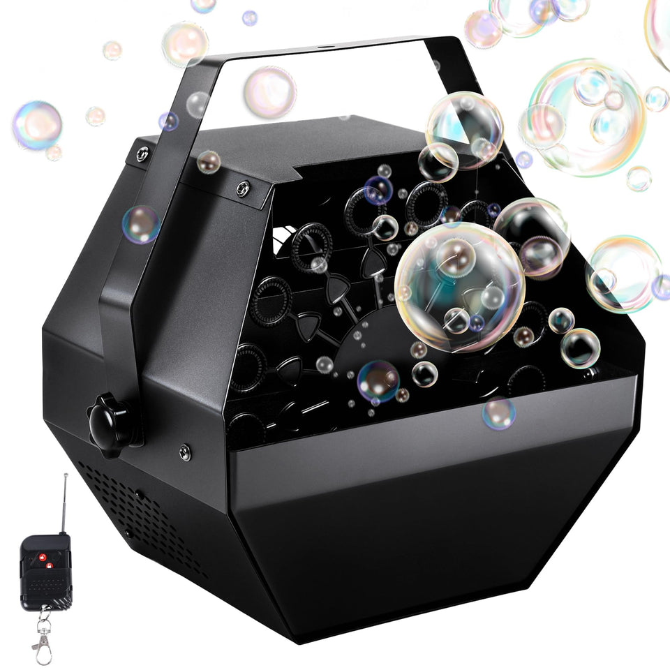 ATDAWN bubble machine with 1L capacity for continuous bubbles.