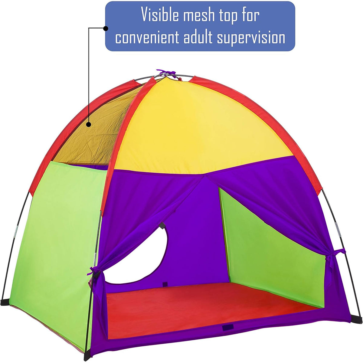 ATDAWN 48x48x42 inch tent accommodates 2–3 kids for shared adventures.