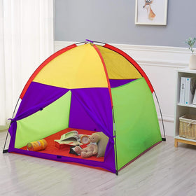 ATDAWN play tent mesh top for ventilation and parental visibility.