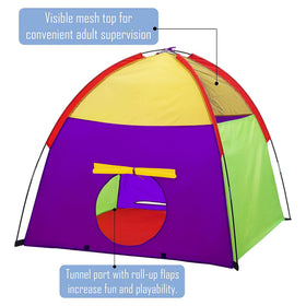 ATDAWN Kids Play Tent tunnel-door lets you build tents with friends.