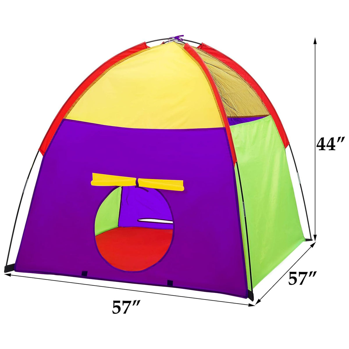 ATDAWN Play Tent mesh-top provides ventilation while parents supervise play.